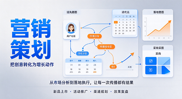 竹山县营销策划